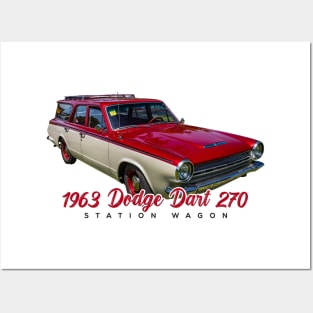 1963 Dodge Dart 270 Station Wagon Posters and Art